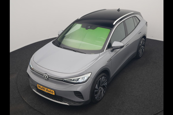 Volkswagen ID.4 Pro 77 kWh 204pk Dealer O.H. | Adaptive Cruise | 360 Camera | Alcantara Sportstoelen & Stuur Verwarmd | Keyless | Blis | Sfeerverlichting | Apple Carplay | Navigatie | DAB | 21"L.M |