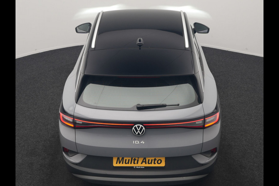 Volkswagen ID.4 Pro 77 kWh 204pk Dealer O.H. | Adaptive Cruise | 360 Camera | Alcantara Sportstoelen & Stuur Verwarmd | Keyless | Blis | Sfeerverlichting | Apple Carplay | Navigatie | DAB | 21"L.M |