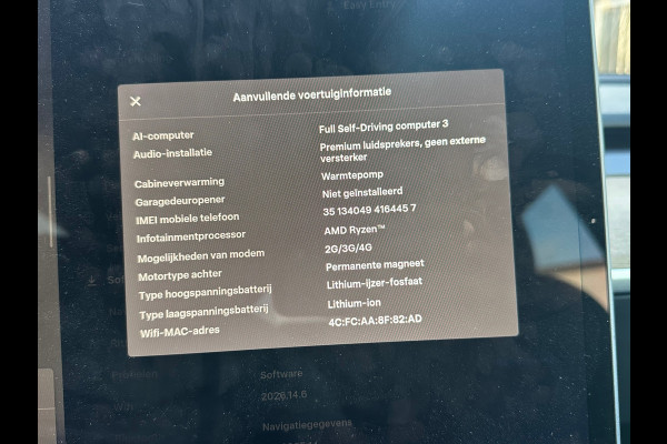 Tesla Model 3 RWD 60 kWh WARMTEPOMP|LFP|SOH 89%