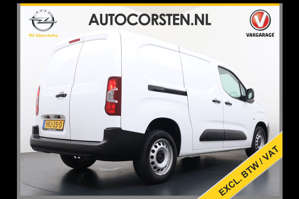 Peugeot Partner 1.5HDI 102PK Lang L2 Premium Navi Airco Apple Carplay Android Auto Cruise Control Pdc Premium Bluetooth DAB Tussenwand Schuifdeur Achterdeuren Euro 6 1e Eigenaar Dealeronderhouden Origineel Nederlandse Auto