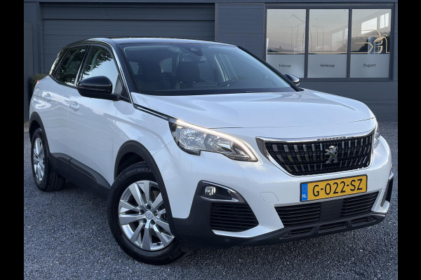 Peugeot 3008 1.2 PureTech Active ✓D-riem vv in 2023✓360° Camera✓Carplay✓Navi✓131pk✓Clima✓Cruise✓Trekhaak✓Dealer Onderhouden✓Bj 11-2019✓Lm velgen✓6 Bak✓Pdc✓N.A.P✓Apk tot 06-2027