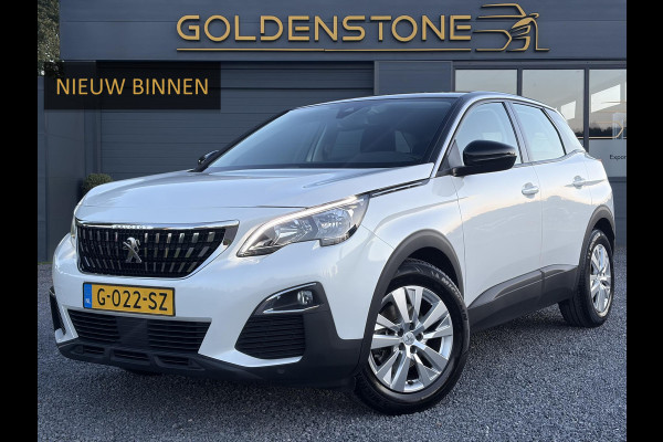 Peugeot 3008 1.2 PureTech Active ✓D-riem vv in 2023✓360° Camera✓Carplay✓Navi✓131pk✓Clima✓Cruise✓Trekhaak✓Dealer Onderhouden✓Bj 11-2019✓Lm velgen✓6 Bak✓Pdc✓N.A.P✓Apk tot 06-2027