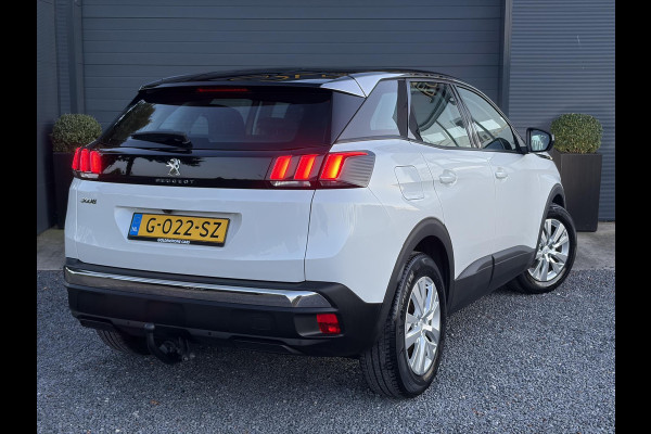 Peugeot 3008 1.2 PureTech Active ✓D-riem vv in 2023✓360° Camera✓Carplay✓Navi✓131pk✓Clima✓Cruise✓Trekhaak✓Dealer Onderhouden✓Bj 11-2019✓Lm velgen✓6 Bak✓Pdc✓N.A.P✓Apk tot 06-2027