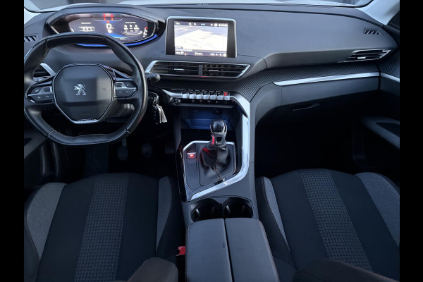 Peugeot 3008 1.2 PureTech Active ✓D-riem vv in 2023✓360° Camera✓Carplay✓Navi✓131pk✓Clima✓Cruise✓Trekhaak✓Dealer Onderhouden✓Bj 11-2019✓Lm velgen✓6 Bak✓Pdc✓N.A.P✓Apk tot 06-2027