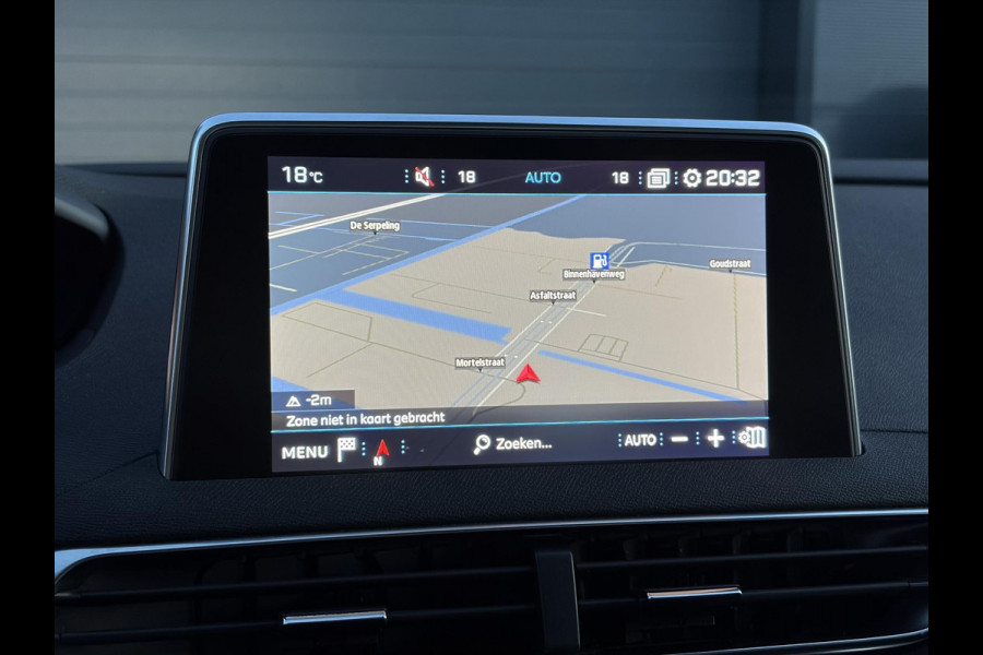 Peugeot 3008 1.2 PureTech Active ✓D-riem vv in 2023✓360° Camera✓Carplay✓Navi✓131pk✓Clima✓Cruise✓Trekhaak✓Dealer Onderhouden✓Bj 11-2019✓Lm velgen✓6 Bak✓Pdc✓N.A.P✓Apk tot 06-2027