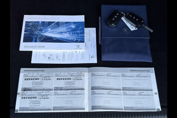 Peugeot 3008 1.2 PureTech Active ✓D-riem vv in 2023✓360° Camera✓Carplay✓Navi✓131pk✓Clima✓Cruise✓Trekhaak✓Dealer Onderhouden✓Bj 11-2019✓Lm velgen✓6 Bak✓Pdc✓N.A.P✓Apk tot 06-2027