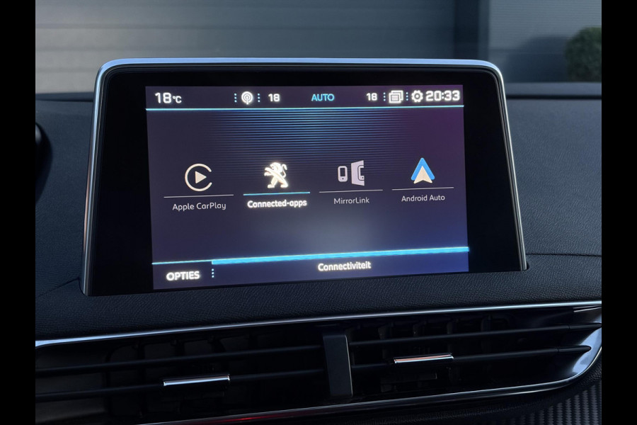Peugeot 3008 1.2 PureTech Active ✓D-riem vv in 2023✓360° Camera✓Carplay✓Navi✓131pk✓Clima✓Cruise✓Trekhaak✓Dealer Onderhouden✓Bj 11-2019✓Lm velgen✓6 Bak✓Pdc✓N.A.P✓Apk tot 06-2027