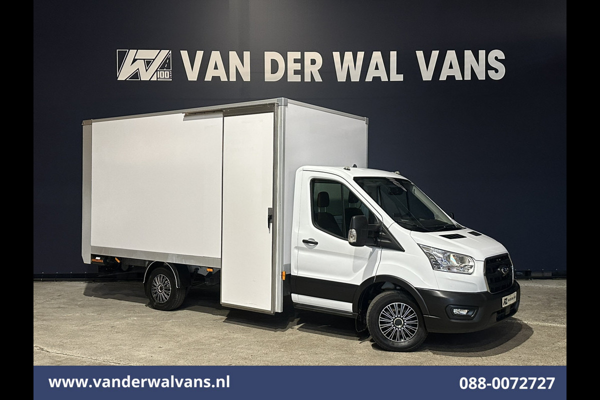 Ford Transit 2.0 TDCI 131pk Bakwagen 1003kg laadvermogen Laadklep Zijdeur Euro6 Airco | Navigatie | Camera | Apple Carplay Android Auto, Cruisecontrol, Stoelverwarming