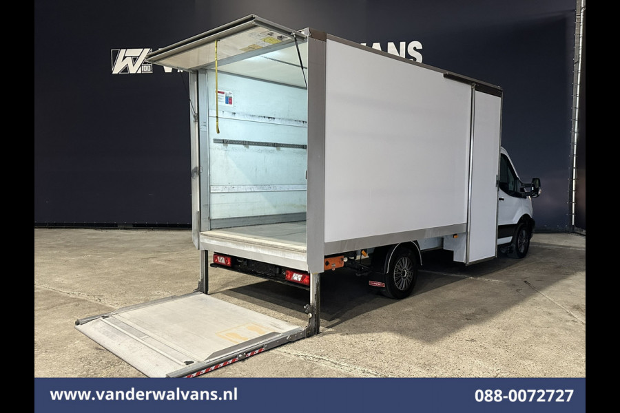 Ford Transit 2.0 TDCI 131pk Bakwagen 1003kg laadvermogen Laadklep Zijdeur Euro6 Airco | Navigatie | Camera | Apple Carplay Android Auto, Cruisecontrol, Stoelverwarming
