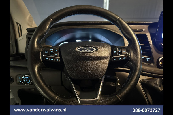 Ford Transit 2.0 TDCI 131pk Bakwagen 1003kg laadvermogen Laadklep Zijdeur Euro6 Airco | Navigatie | Camera | Apple Carplay Android Auto, Cruisecontrol, Stoelverwarming