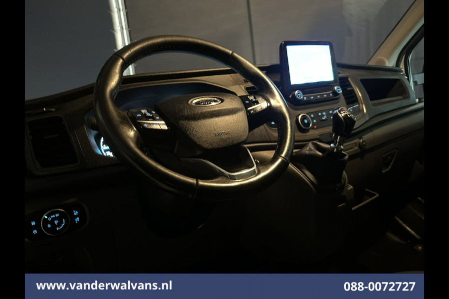 Ford Transit 2.0 TDCI 131pk Bakwagen 1003kg laadvermogen Laadklep Zijdeur Euro6 Airco | Navigatie | Camera | Apple Carplay Android Auto, Cruisecontrol, Stoelverwarming