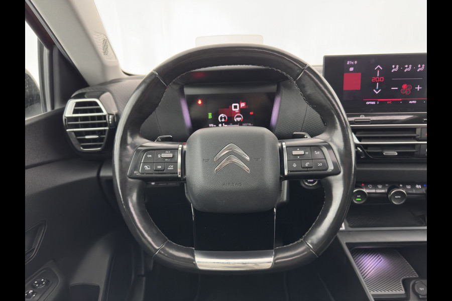 Citroën C4 1.2 Puretech Shine (INCL-BTW) *PANO |  LEATHER | FULL-LED | ADAPTIVE-CRUISE |  DIGI-COCKPIT | BLINDSPOT | SHIFTPADDLES | HEATED-COMFORTSEATS | ECC | LANE-ASSIST | KEYLESS | PDC | CRUISE | DAB | HEAD-UP | 18''AL