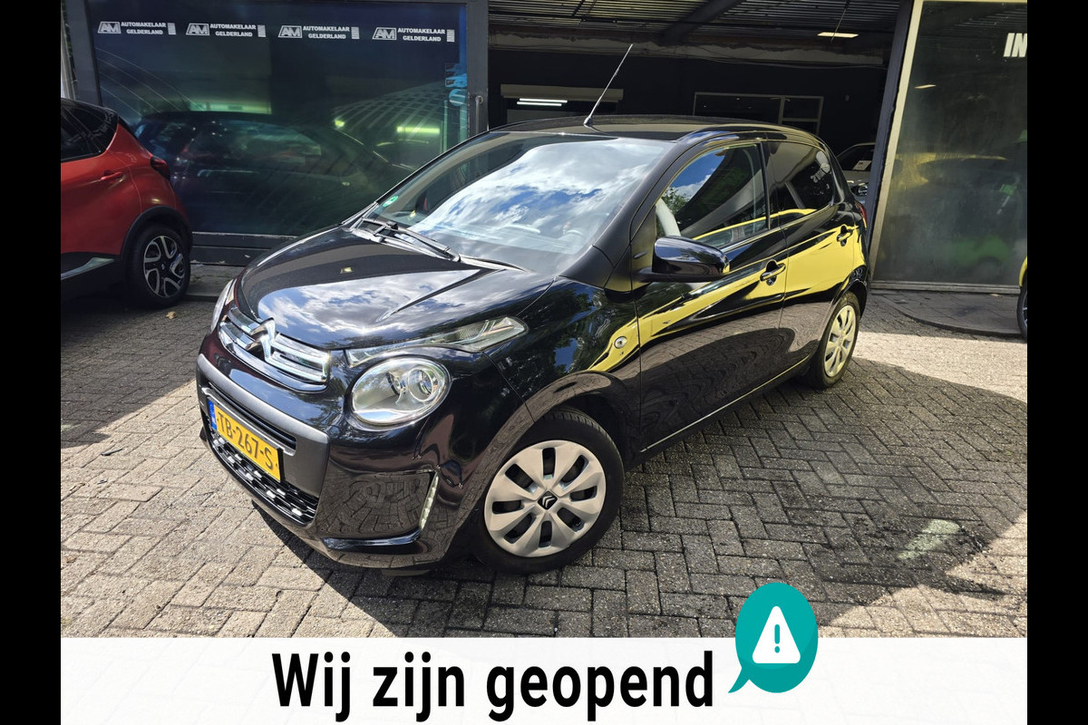 Citroën C1 1.0 VTi Feel | 2E EIGENAAR |3/6 OF 12MND GARANTIE | CAMERA | AIRCO | ELEC RAMEN | NW APK |