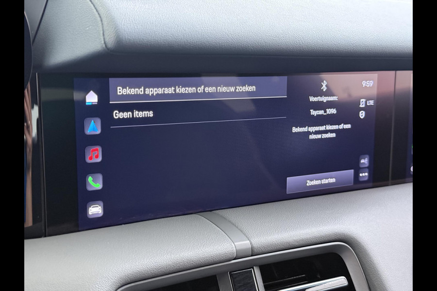 Porsche Taycan Turbo 93 kWh SOH 91% | SPORT CHRONO | HEAD-UP | CARBON PAKKET | ALCANTARA STOELEN + HEMEL | DUAL SCHERM | PSCB KERAMISCH GECOATE REMMEN | BURMESTER PREMIUM AUDIO | STOELVERWARMING + STUURWIELVERWARMING | STOELVENTILATIE | MEMORY SEATS | PORSCHE DEALER ONDERHOUDEN | 360° CAMERA | VERKEERT IN NIEUWSTAAT | ALL-IN PRIJS | 12 MAANDEN BOVAG GARANTIE