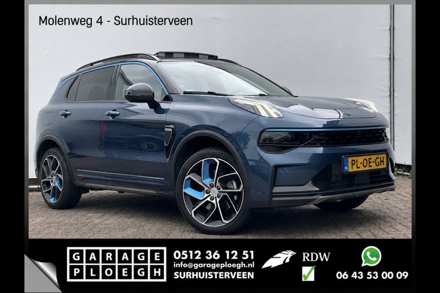 Lynk & Co 01 1.5 PHEV 262PK Adapt.Cruise 360° Cam Carplay Zwarte Hemel Plug-in Stoelverw Vol opties!