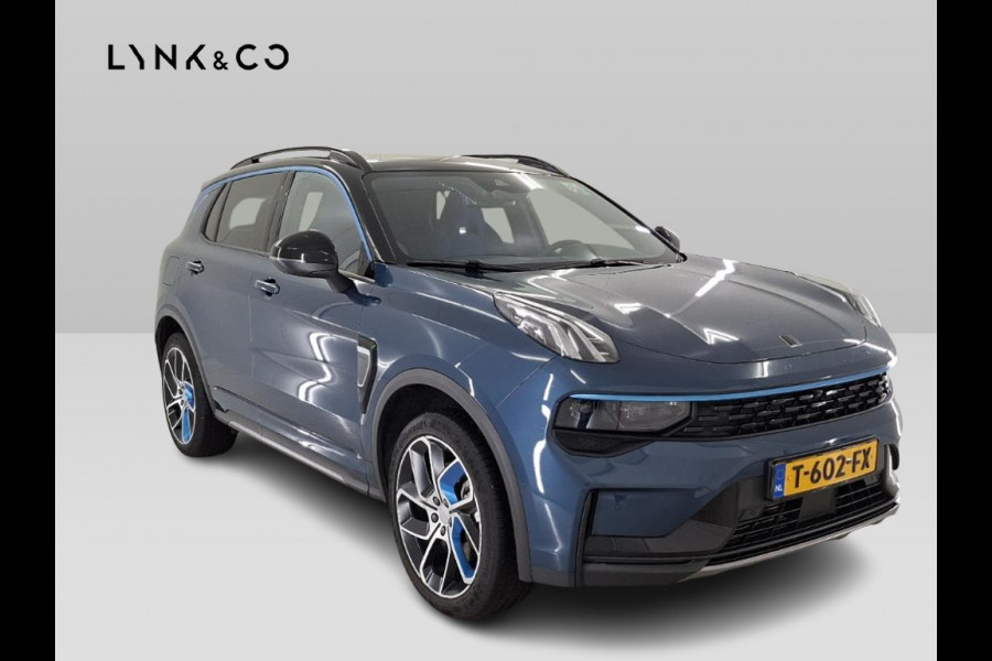 Lynk & Co 01 1.5 PHEV 262PK Adapt.Cruise 360° Cam Carplay Zwarte Hemel Plug-in Stoelverw Vol opties!