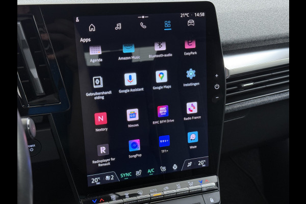 Renault Mégane E-Tech EV60 Warmtepomp Optimum Stoel+Stuurverwarming Adap.Cruise Google®-Maps Navi Camera Ecc Optimum Charge Business Ed. Evolut Keyless Apple Carplay/Android Auto Bluetooth LMV Led Pdc Isofix Lane Assist Regen-Lichtsensor Dealeronderhouden Origineel Nederlandse Auto