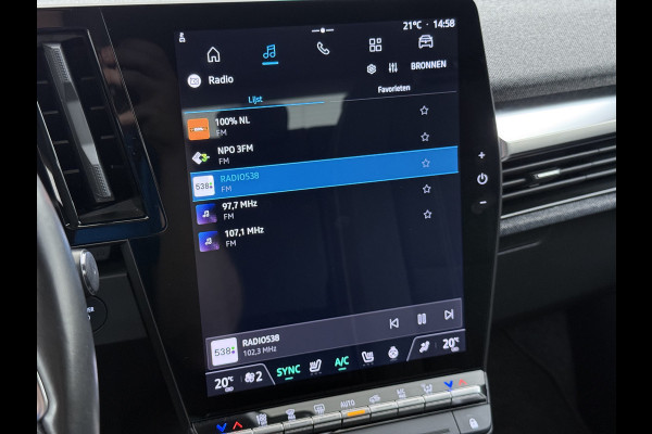 Renault Mégane E-Tech EV60 Warmtepomp Optimum Stoel+Stuurverwarming Adap.Cruise Google®-Maps Navi Camera Ecc Optimum Charge Business Ed. Evolut Keyless Apple Carplay/Android Auto Bluetooth LMV Led Pdc Isofix Lane Assist Regen-Lichtsensor Dealeronderhouden Origineel Nederlandse Auto