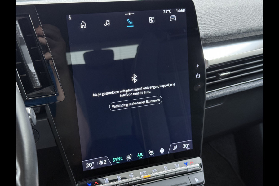 Renault Mégane E-Tech EV60 Warmtepomp Optimum Stoel+Stuurverwarming Adap.Cruise Google®-Maps Navi Camera Ecc Optimum Charge Business Ed. Evolut Keyless Apple Carplay/Android Auto Bluetooth LMV Led Pdc Isofix Lane Assist Regen-Lichtsensor Dealeronderhouden Origineel Nederlandse Auto