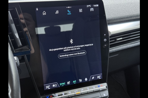 Renault Mégane E-Tech EV60 Warmtepomp Optimum Stoel+Stuurverwarming Adap.Cruise Google®-Maps Navi Camera Ecc Optimum Charge Business Ed. Evolut Keyless Apple Carplay/Android Auto Bluetooth LMV Led Pdc Isofix Lane Assist Regen-Lichtsensor Dealeronderhouden Origineel Nederlandse Auto