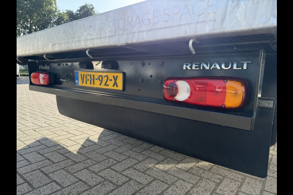 Renault Master T35 2.3 dCi 165pk L3 Energy EURO VI / vaste prijs rijklaar € 21.950 ex / lease vanaf € 358 / airco / cruise / navi / zwart metallic / pickup / plateau 375cm L x 210 cm B / euro 6