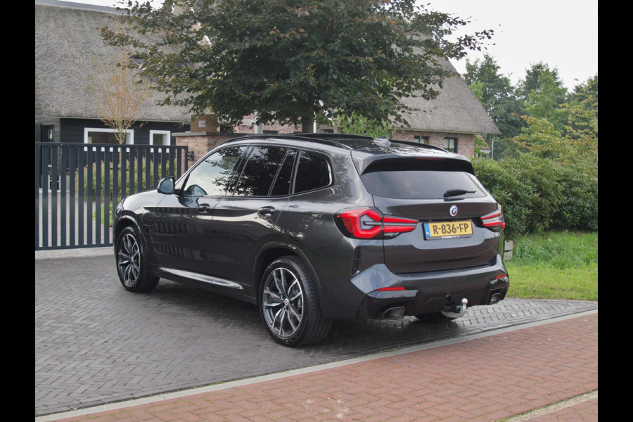 BMW X3 xDrive30e Business Edition Plus | M-Pakket | Panoramadak | Trekhaak | 360 Camera | Sfeerverlichting | ACC | NL-Auto |