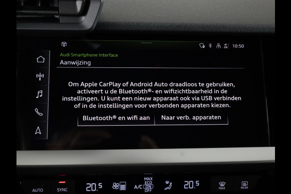 Audi A3 Sportback 30 TFSI Attitude 110 pk S-tronic | Navigatie | Parkeersensoren achter | Autom. airco | Cruise control | Apple Carplay/Android Auto |