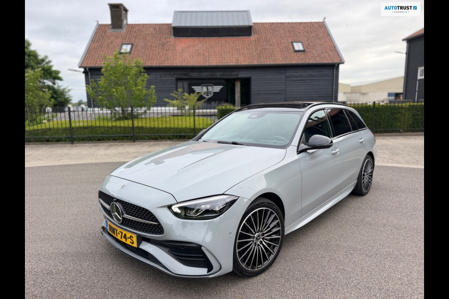 Mercedes-Benz C-Klasse Estate 300e AMG | Panoramaschuifdak | Night | Burmester | Rijassistentiepakket Plus Led-High Performance