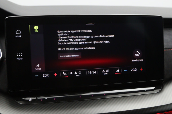Škoda Octavia Combi 245 PK 1.4 TSI RS iV PHEV Business PHEV, Stoelverwarming, Carplay, Head-Up