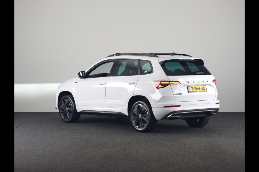 Škoda Karoq 1.5 TSI ACT Sportline Business | Panorama schuifdak | Virtual pedal | Travel assist pakket | 230v en usb aansluiting