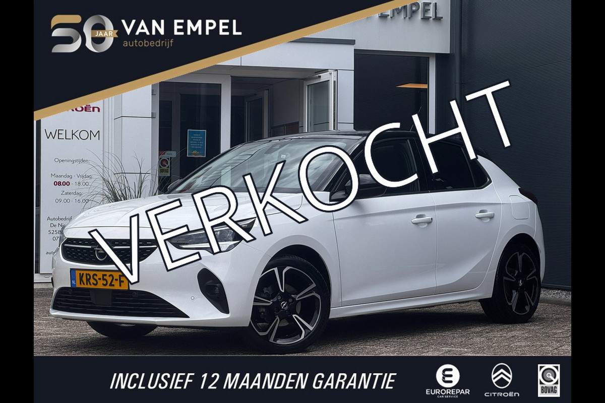 Opel Corsa 1.2 Sport Sky| Panoramadak | Camera | PDC Voor + Achter | Climate control | Stoelverwarming