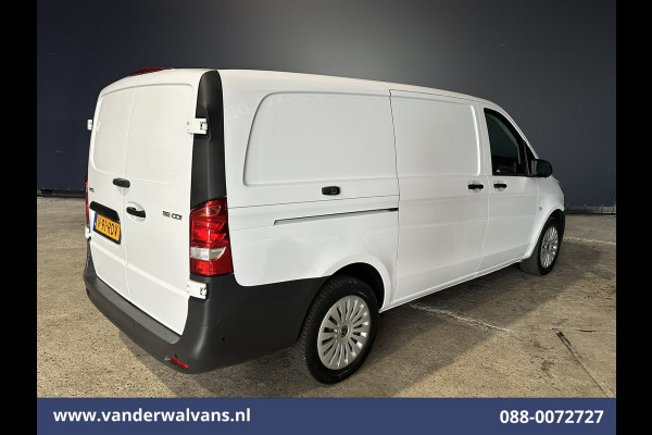 Mercedes-Benz Vito 116 CDI 164pk L2H1 2025 Model Euro6 Airco | Camera | XXL MBUX | Navigatie | Cruisecontrol | Stoelverwarming Parkeersensoren, Bijrijdersbank