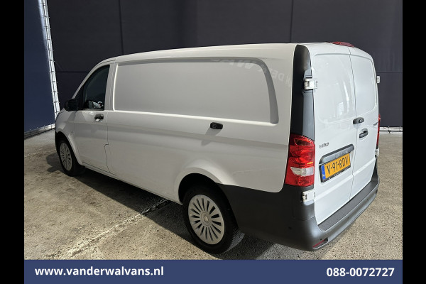 Mercedes-Benz Vito 116 CDI 164pk L2H1 2025 Model Euro6 Airco | Camera | XXL MBUX | Navigatie | Cruisecontrol | Stoelverwarming Parkeersensoren, Bijrijdersbank