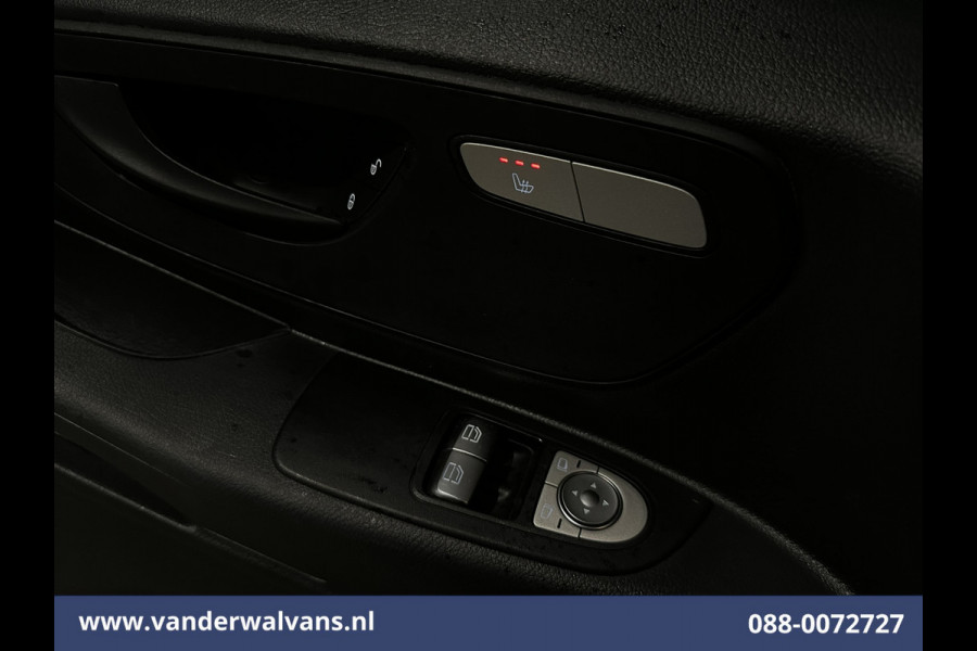 Mercedes-Benz Vito 116 CDI 164pk L2H1 2025 Model Euro6 Airco | Camera | XXL MBUX | Navigatie | Cruisecontrol | Stoelverwarming Parkeersensoren, Bijrijdersbank