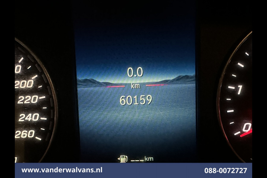 Mercedes-Benz Vito 116 CDI 164pk L2H1 2025 Model Euro6 Airco | Camera | XXL MBUX | Navigatie | Cruisecontrol | Stoelverwarming Parkeersensoren, Bijrijdersbank