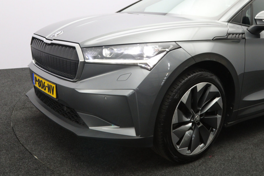 Škoda ENYAQ iV 60 180 PK, Leder, 91 % SOH, Adap. Cruise Control, Stoelverwarming, Stuurverwarming