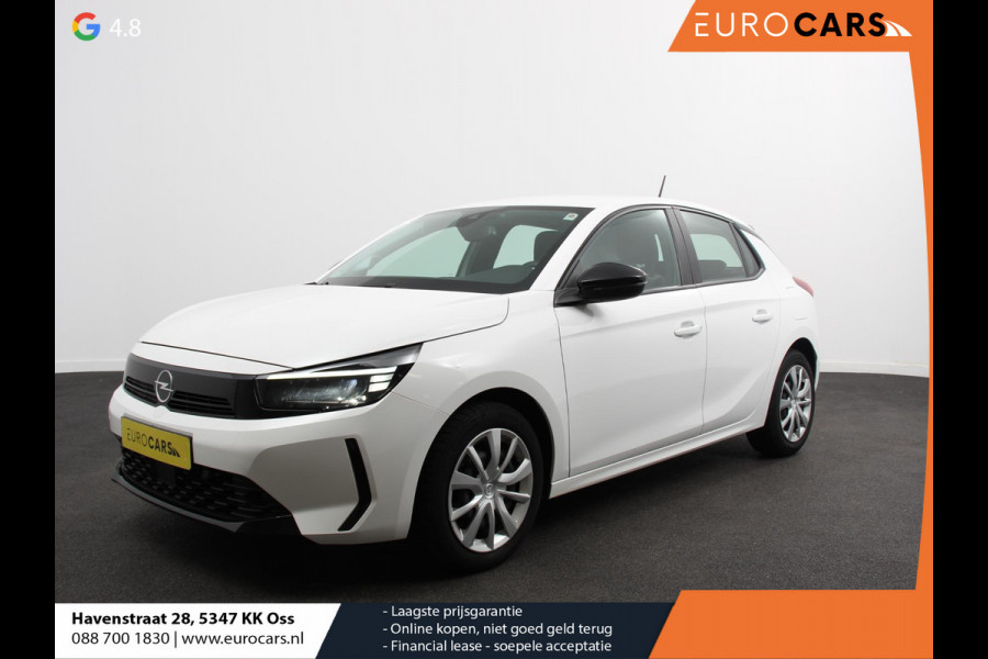 Opel Corsa 1.2 Turbo Elegance Airco Cruise control Verwarmde voorstoelen Stuurverwarming Lane assist Parkeersensoren achter