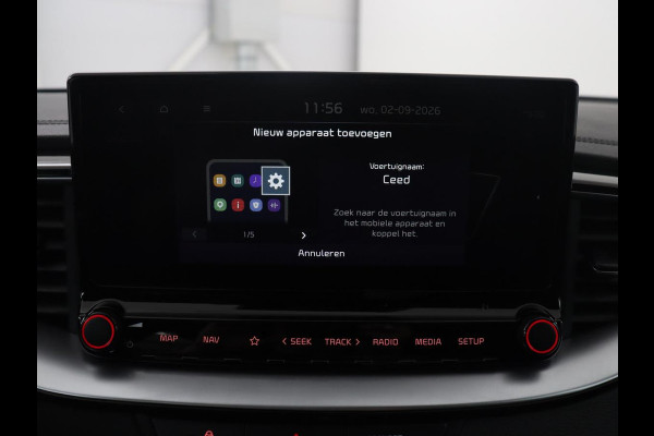 Kia ProCeed 1.4 T-GDI GT-Line | Leder/alcantara | Stuur/stoel verwarming | Climate control | Camera | Virtual Dash. | Carplay | Full LED | Park assist |