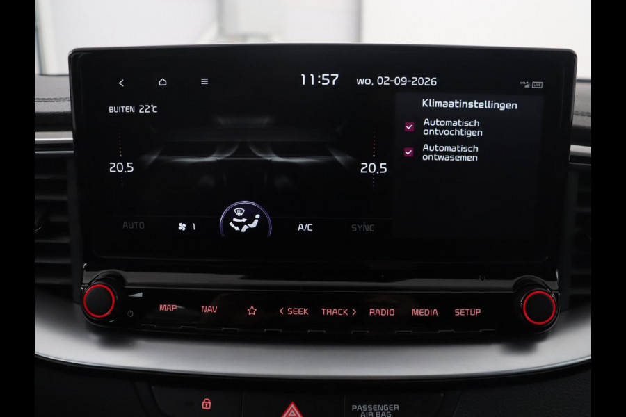 Kia ProCeed 1.4 T-GDI GT-Line | Leder/alcantara | Stuur/stoel verwarming | Climate control | Camera | Virtual Dash. | Carplay | Full LED | Park assist |