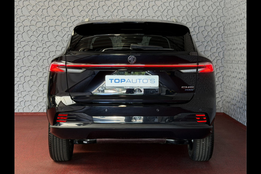 MG MG HS PHEV 1.5 TGDI LUXURY PHEV PLUG-IN HYBRIDE | LEER | 272PK NIEUWE AUTO | >1.000 KM TOTAAL BEREIK | 360° CAMERA | ELEKTRISCHE ACHTERKLEP