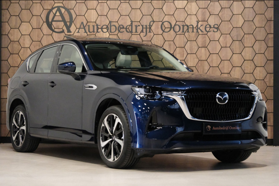 Mazda CX-60 2.5 e-SkyActiv PHEV Takumi *PANORAMADAK* Wegklapbare Trekhaak/Navi/Camera/20" LMV