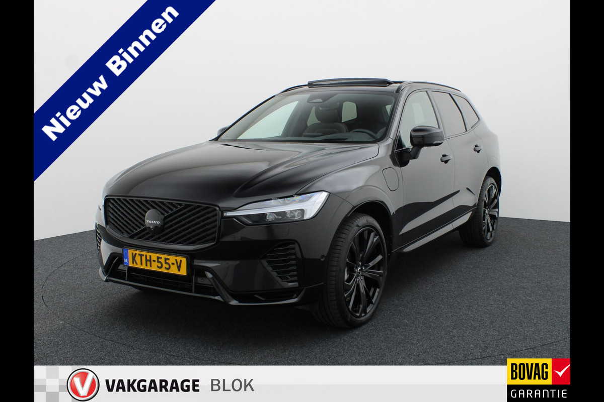 Volvo XC60 2.0 T6 Plug-in hybrid AWD Plus Dark | Trekhaak | Panodak | Dode Hoek | 360 Camera | Harman Kardon | Head Up | Elk. Klep | Prijs Rijklaar !!