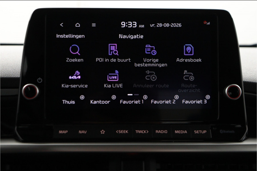 Kia Picanto 1.0 DPI DynamicLine Achteruitrijcamera - Navigatie - Airco - Cruise Control - Apple Carplay / Android Auto Fabrieksgarantie tot 04-2032