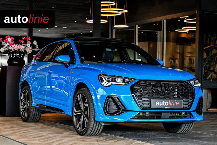Audi Q3 Sportback 45 TFSI e 3x S-Line, Pano, Sonos, Matrix, Memory, Keyless, 360, ACC, Ambiente, Carplay!