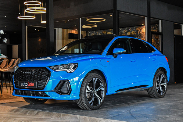 Audi Q3 Sportback 45 TFSI e 3x S-Line, Pano, Sonos, Matrix, Memory, Keyless, 360, ACC, Ambiente, Carplay!
