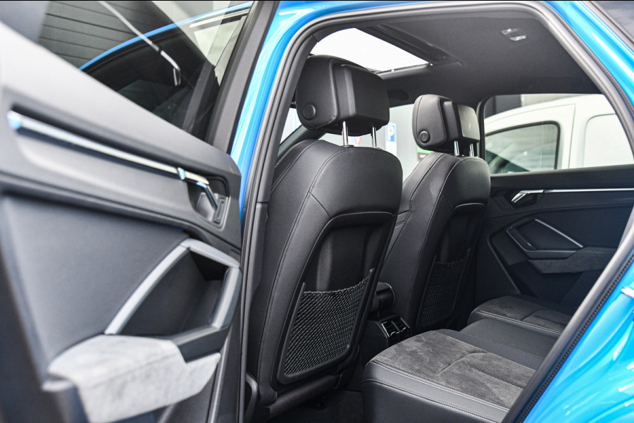 Audi Q3 Sportback 45 TFSI e 3x S-Line, Pano, Sonos, Matrix, Memory, Keyless, 360, ACC, Ambiente, Carplay!