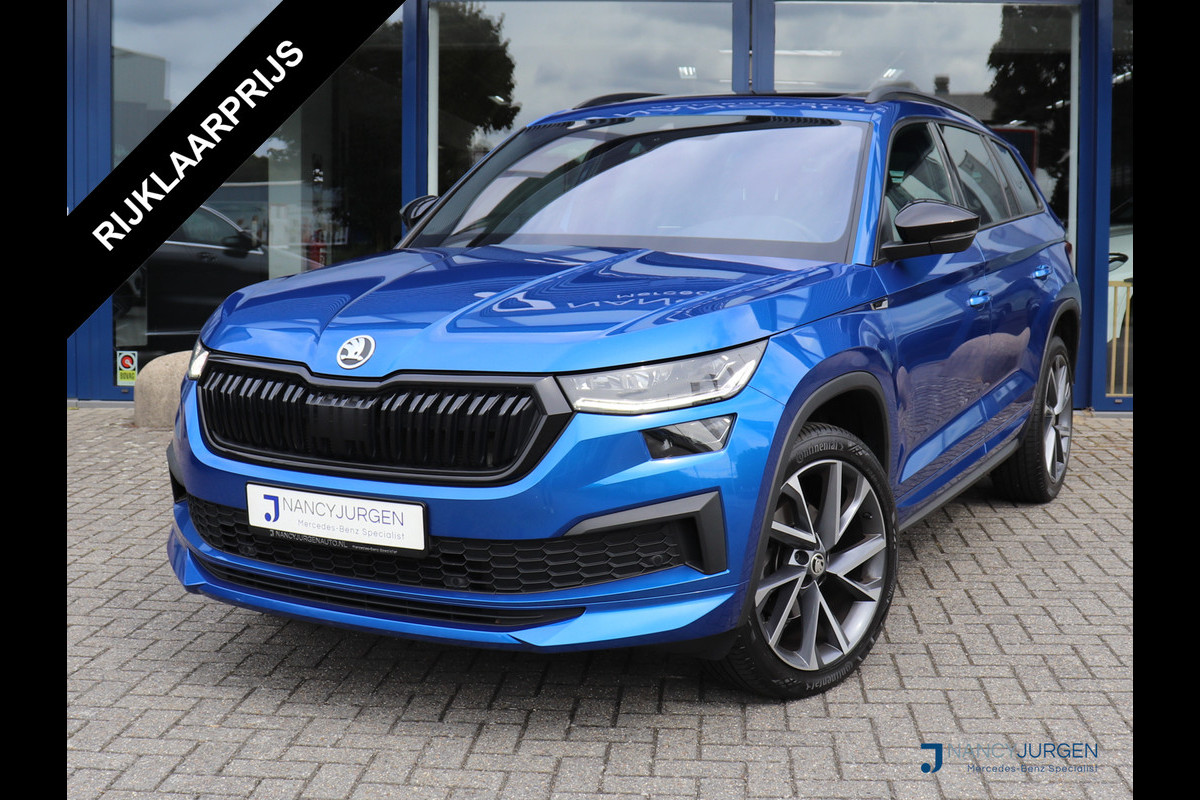 Škoda Kodiaq 1.5 TSI | Sportline | Business | Pano | Camera | Assistentie Pakket | Comfort Pakket | Travel Pakket | 20" LM Vega | Virtual Coc