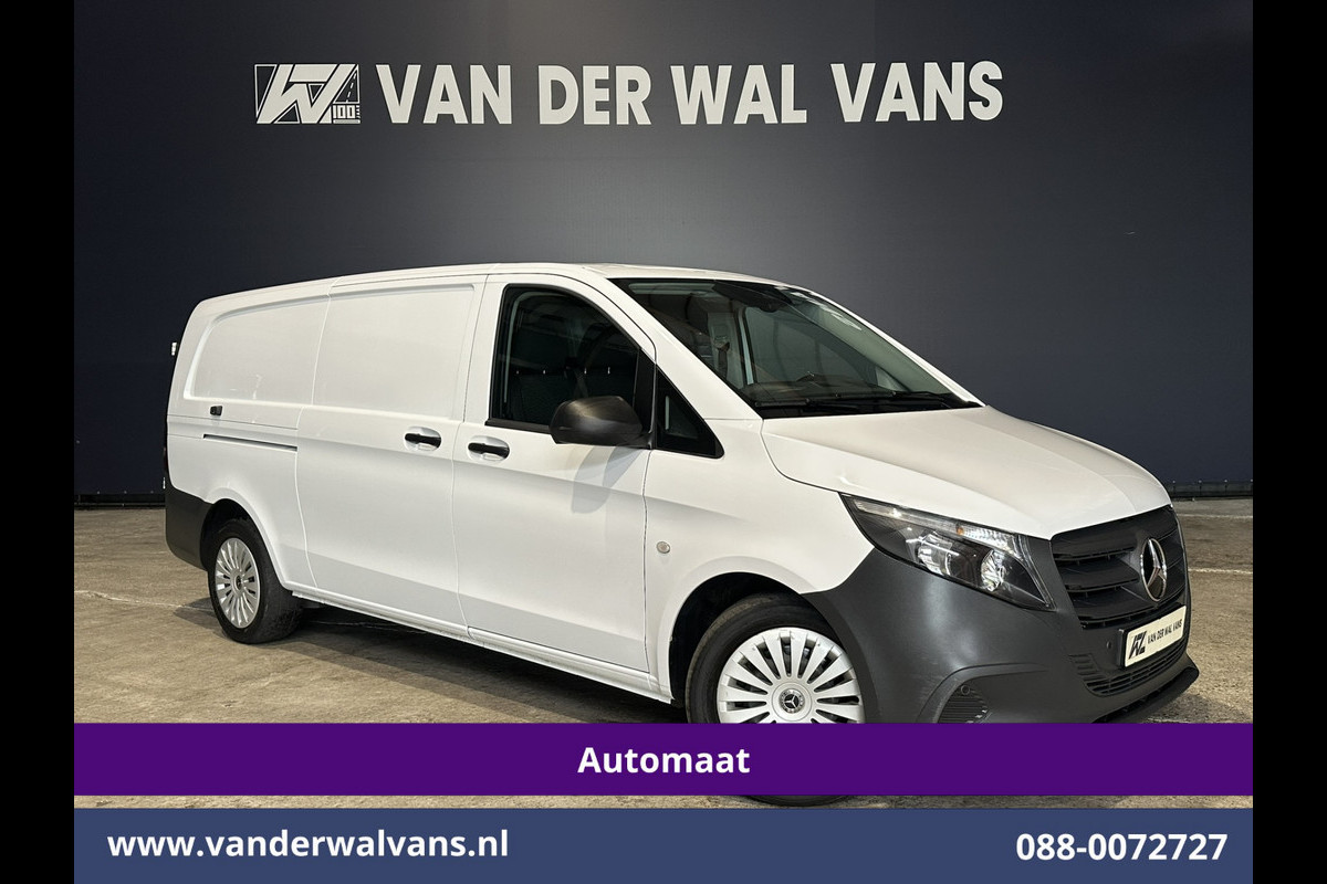 Mercedes-Benz Vito 116 CDI 164pk 9G-Tronic Automaat L3H1 Euro6 Airco | Camera | Navigatie | Adaptieve Cruisecontrol Stoelverwarming, Bijrijdersbank