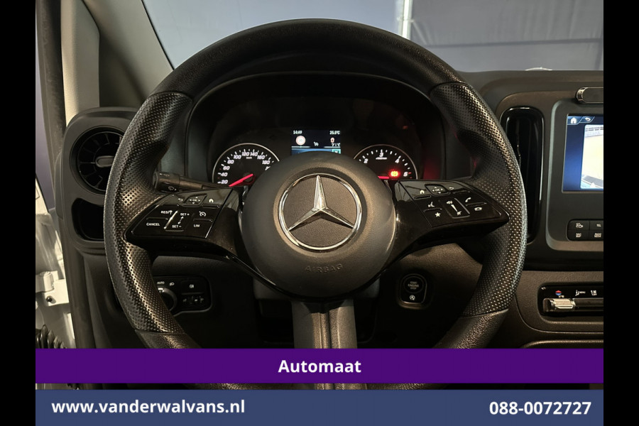 Mercedes-Benz Vito 116 CDI 164pk 9G-Tronic Automaat L3H1 Euro6 Airco | Camera | Navigatie | Adaptieve Cruisecontrol Stoelverwarming, Bijrijdersbank
