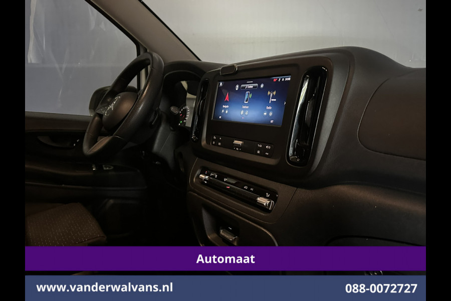 Mercedes-Benz Vito 116 CDI 164pk 9G-Tronic Automaat L3H1 Euro6 Airco | Camera | Navigatie | Adaptieve Cruisecontrol Stoelverwarming, Bijrijdersbank